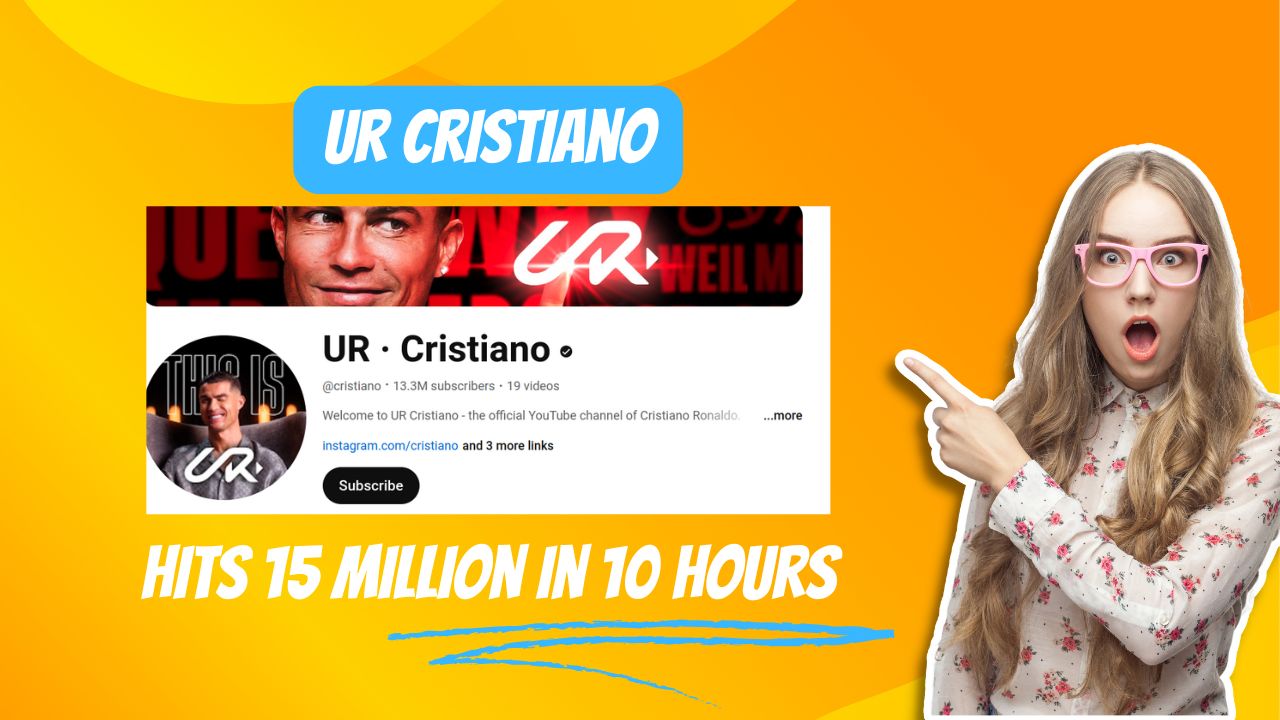 Cristiano Ronaldo’s Youtube Channel (Ur Cristiano) Hits 15 Million In 10 Hours